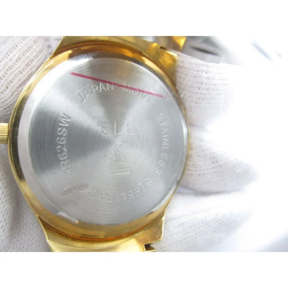 Women's SLE Quartz Analog 40mm Dial Causal Round Watch (E89)